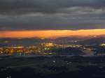 Blick auch Gwangyang (Sdkorea) beim Sonnenuntergang (2011).