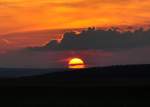 Sonnenuntergang ber der Eifel (Standort Eu-Kirchheim) - 28.08.2012