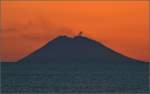 Stromboli - Sonnenuntergangsvariationen. Sommer 2013.