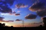 Abendhimmel ber Mlheim an der Ruhr (2.