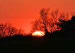 Sonnenuntergang über der Eifel bei Eu-Kirchheim - 04.03.2022