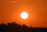 Sonnenuntergang bei Euskirchen am 14.05.2022