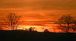 Sonnenuntergang - Abendstimmung in der Eifel - 30.12.2024