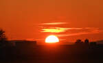 Sonnenuntergang - Abendstimmung in der Eifel - 03.02.2025