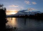 Abendstimmung an der Elbe bei Geesthacht (2); 20.07.2008