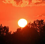 Sonnenuntergang bei Euskirchen - 26.06.2024