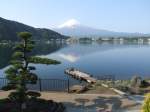 Der Fuji-San im Morgenlicht.