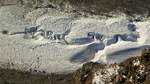 Zermatt, wunderschöne Gletscherlandschaft: unterer Teil des Grenzgletschers, vom Gornergrat aus gesehen - 06.10.2010