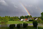 Regenbogen in Odendorf - 30.04.2018