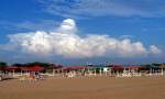 Wolkenbildung am Strand von Side - 10-10-2005