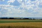 Eifellandschaft, Felder, Windrder, Wolken - 30.06.2010