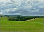 Interessante Landschafts- und Wolkenformationen aufgenommen in der Nhe von Urspelt am 13.08.2010.