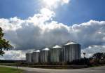 Silos im Gegenlicht - 19.09.2012