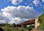 Wolkenbildung ber Autobahnbrcke in der Eifel bei Satzvey - 19.09.2012  