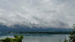 Wolken über den Mondsee.