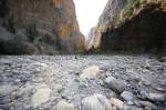 Die Samaria Schlucht auf Kreta.