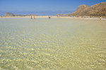 Der Strand vor Balos auf der Insel Kreta. Aufnahme: 20. Oktober 2016.