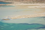 Blick von der Westküste der Halbinsel Gramvousa auf Kreta.