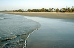 Baga Beach in Goa. Bild vom Dia. Aufnahme: November 1988.