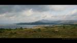 Blick auf die Bantry Bay von der Kste bei Derrycreigh (N71 zwischen Ballylickey und Glengariff), Irland Co.
