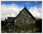 Kleine Kirche am Ring of Kerry, Irland County Kerry.