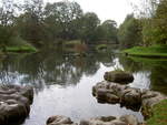 Kleiner See im Park des Nationalgestüts Irish National Stud in Kildare (13.10.2007)