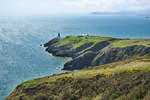 Blick auf Baily Lighthouse auf der Halbinseln von Howth (östlich vin Dublin).