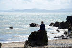 Blick auf Dublin Bay von der Halbinsel Howth Head.