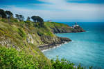 Blick auf Doldrum Bayvon Howth Head - Irland. Aufnahem: 12. Mai 2018.