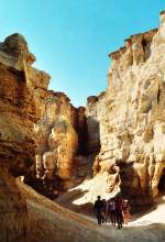 Schlucht im Naturschutzgebiet von Ein Gedi.