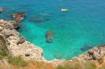 Capri: Aussicht über Scoglia Unghio Marina - Aufnahmedatum: 21. Juli 2011.