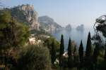 Blick auf die  Sirenen  vor Capri.