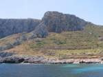 Kste bei Favignana (Egadische Inseln) bei Sizilien am 30-5-2008.