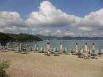 Nachsaison am Strand von Porto Rondo, nrdlich von Olbia/Sardinien (Sep.
