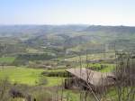 Sizilien, Aussicht auf Caltagirone (14.03.2009)