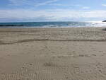 Sandstrand bei Nettuno am Tyrrhenischen Meer (20.09.2022)