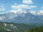 Blick auf die Dolomiten, 25.04.2014.