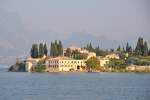 GARDA, 30.09.2011, Blick auf die Punta San Vigilio