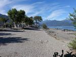 Strand an der Nordspitze der Isola dei Pescatori, Lago Maggiore (05.10.2019)