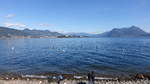 Ausblick auf den Monte Pizzoni di Laveno am Lago Maggiore (05.10.2019)