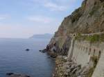 Cinque Terre, Liebespfad bei Monterosso (12.10.2006)