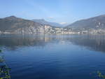 Aussicht auf Riva di Solto am Iseosee (07.10.2018)