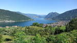 Ausblick auf den Iseosee mit Monte Isola (22.06.2019)