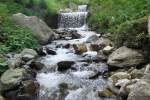 Wasserfall mit Bachlauf bei Terenten  (10.9.2010)