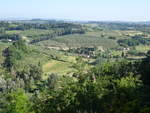 Aussicht vom Dominikaner Kloster in San Miniato, Toskana (16.06.2019)