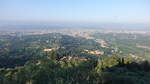 Aussicht von Fiesole auf das Stadtzentrum von Florenz (17.06.2019)