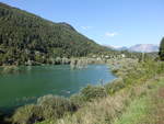 Stramentizzo-Stausee im Val di Fiemme, Trentino (16.09.2019)