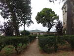 Garten beim Castello von Bovino, Apulien (25.09.2022)