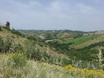 Hügel bei Serramonacesca, Provinz Pescara, Abruzzen (26.05.2022)