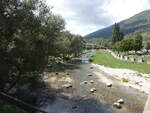 Sangro Fluss bei Castel di Sangro, Abruzzen, Provinz L’Aquila (17.09.2022)